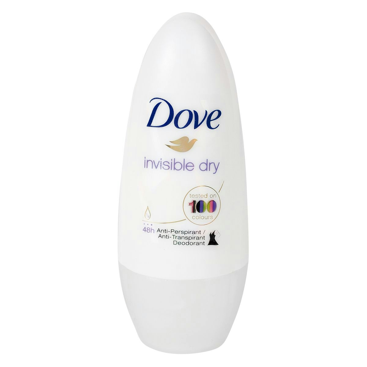 Desodorante invisible DOVE roll on 50 ml