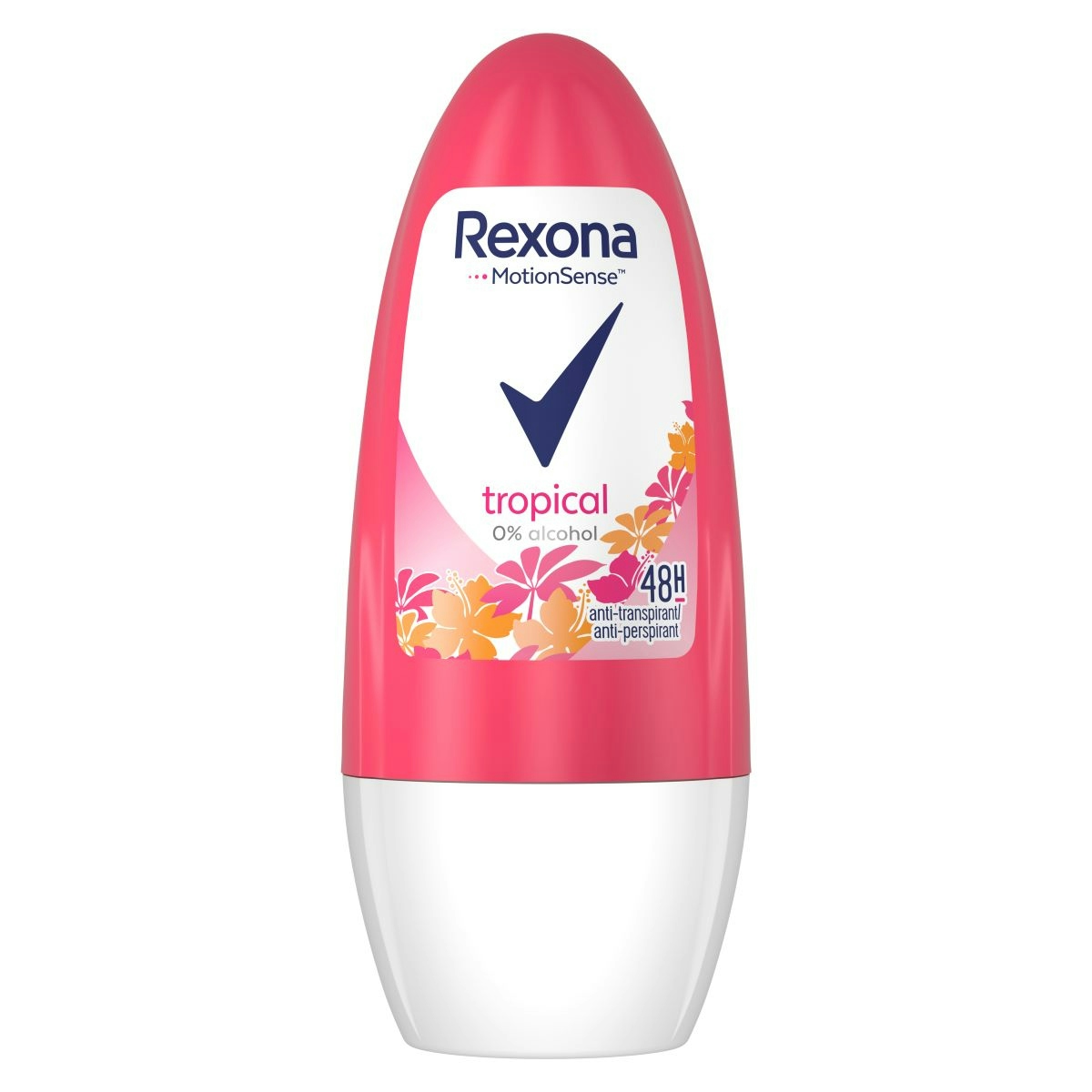Desodorante tropical REXONA roll on 50 ml