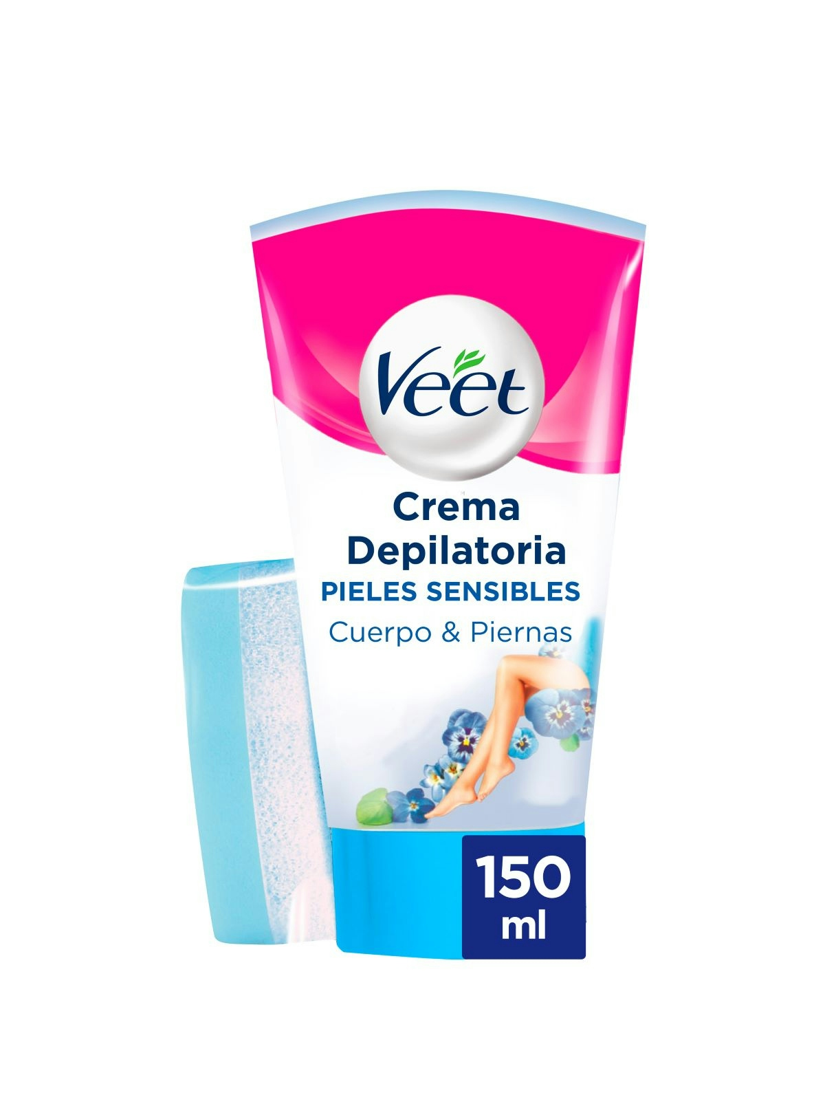 Crema depilatoria ducha piel sensible VEET 150 ml