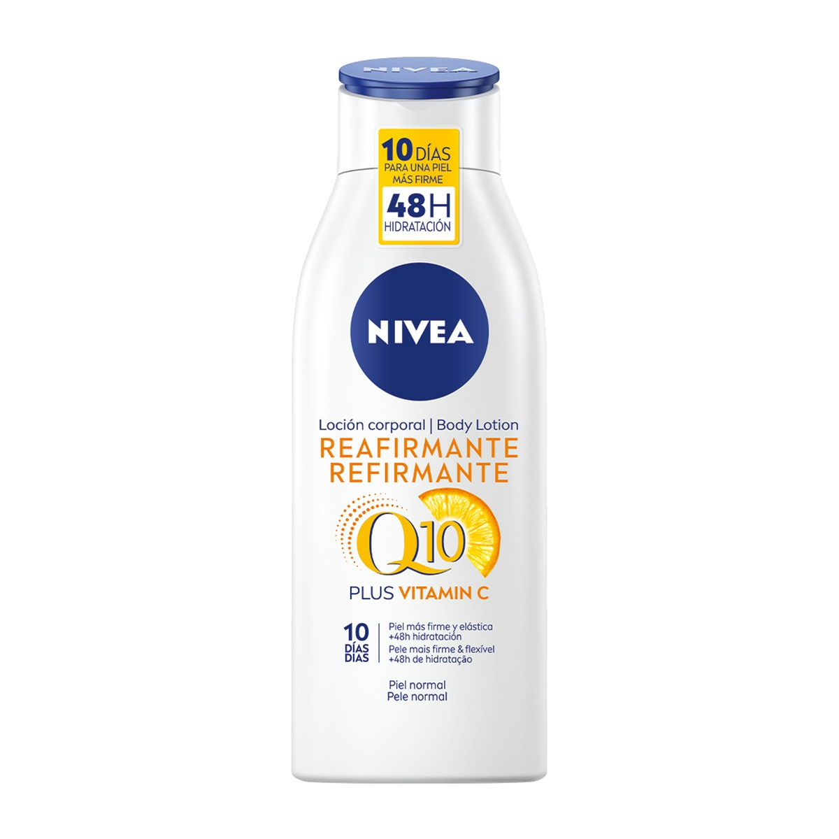Loción reafirmante NIVEA Q10 corporal piel normal bote 400 ml