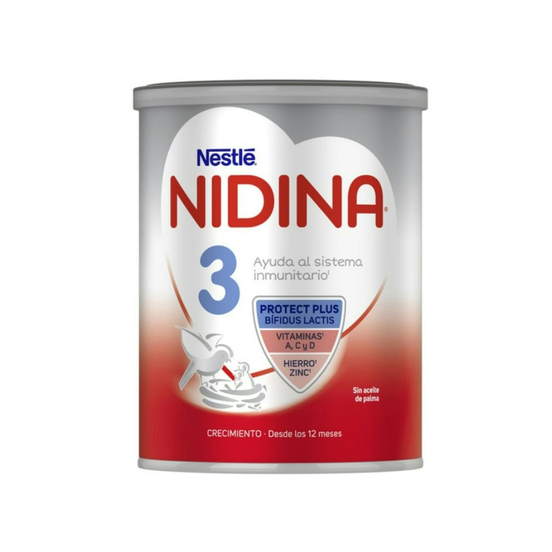 leche infantil NIDINA 3 bote 800 gr