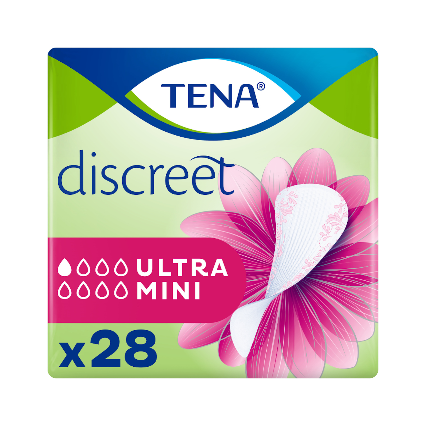Compresas incontinencia lady discreet ultra mini Tena 28 uds