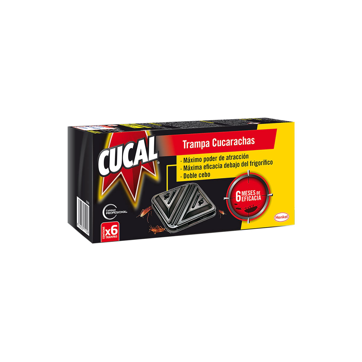 Armadilha Baratas Cucal 8 unid. Armadilha Baratas Cucal 8 unid. 0