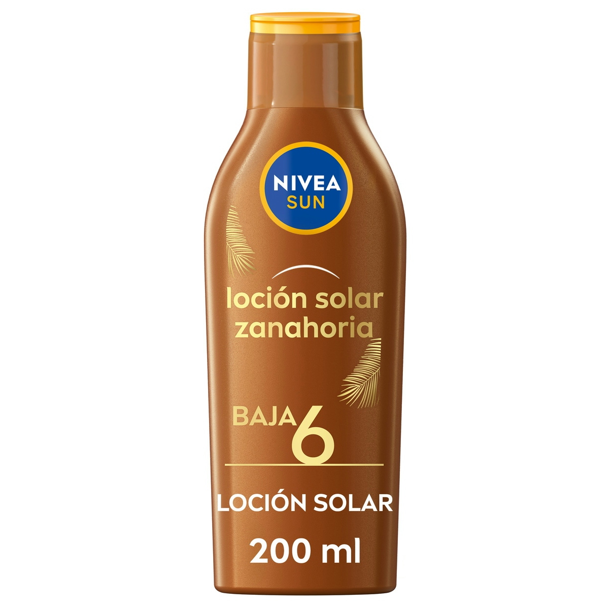 Leche solar NIVEA zanahoria spf 6 bote 200 ml