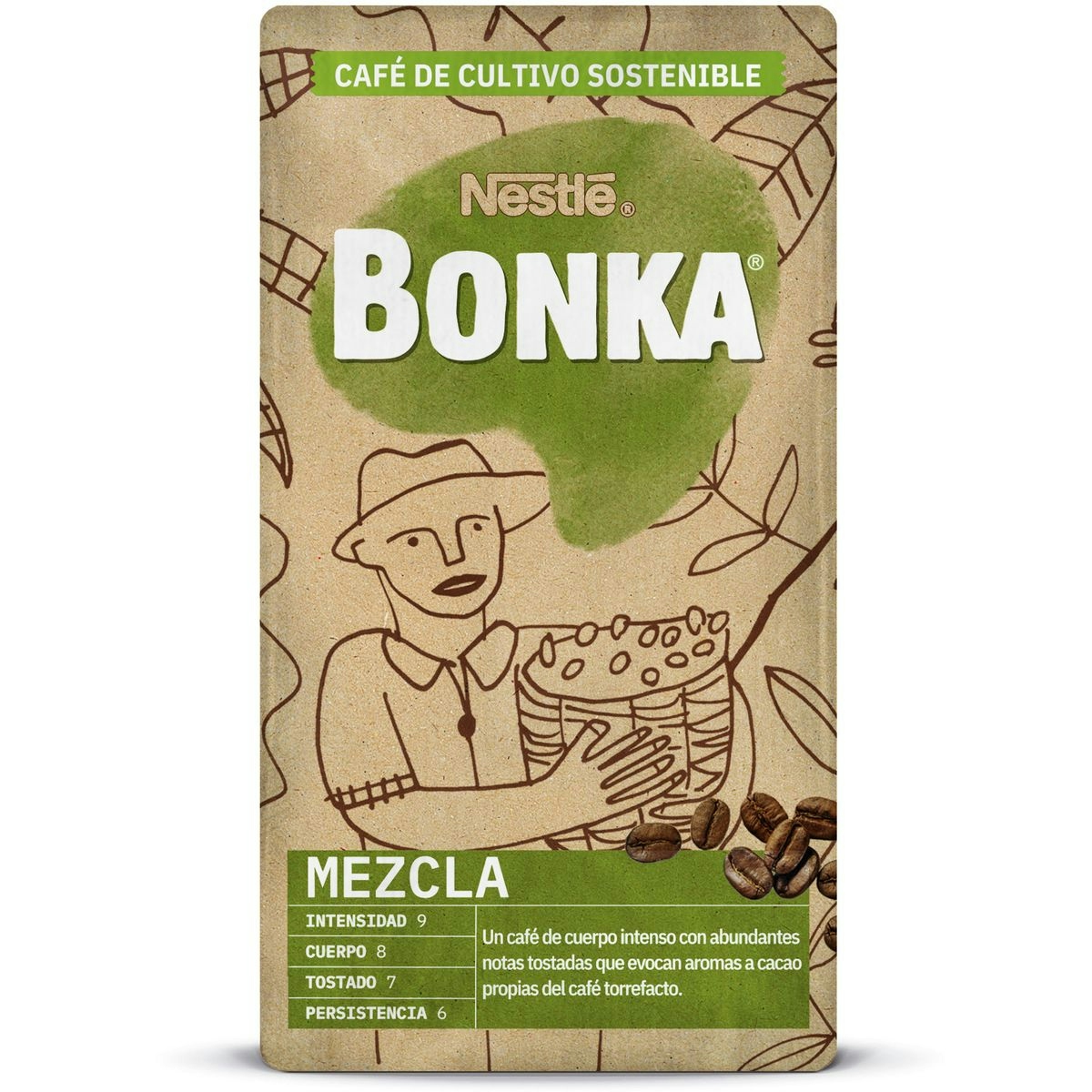 Café molido mezcla Nestle Bonka 250 gr
