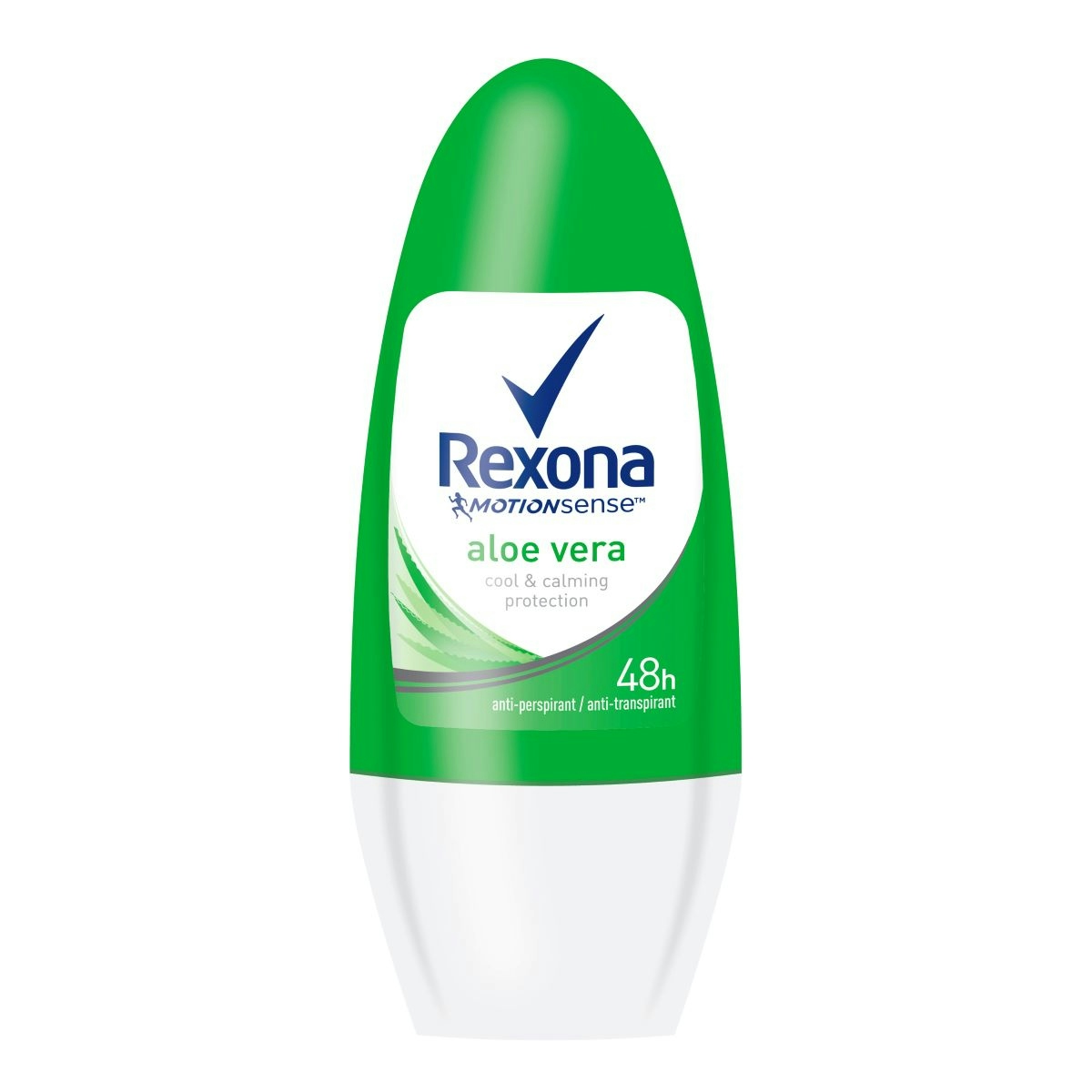 Desodorante aloe vera REXONA roll on 50 ml