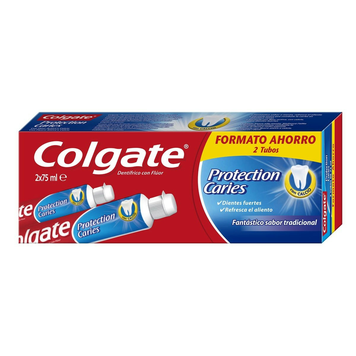 Dentífrico anticaries COLGATE pack 2x75 ml