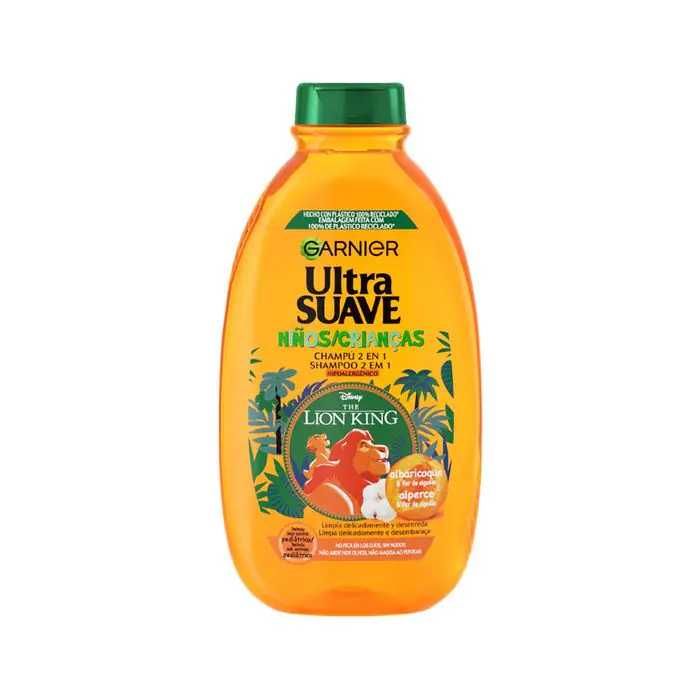 Imagen de Champú Infantil 2 En 1 Ultra Suave Albaricoque Garnier 400Ml