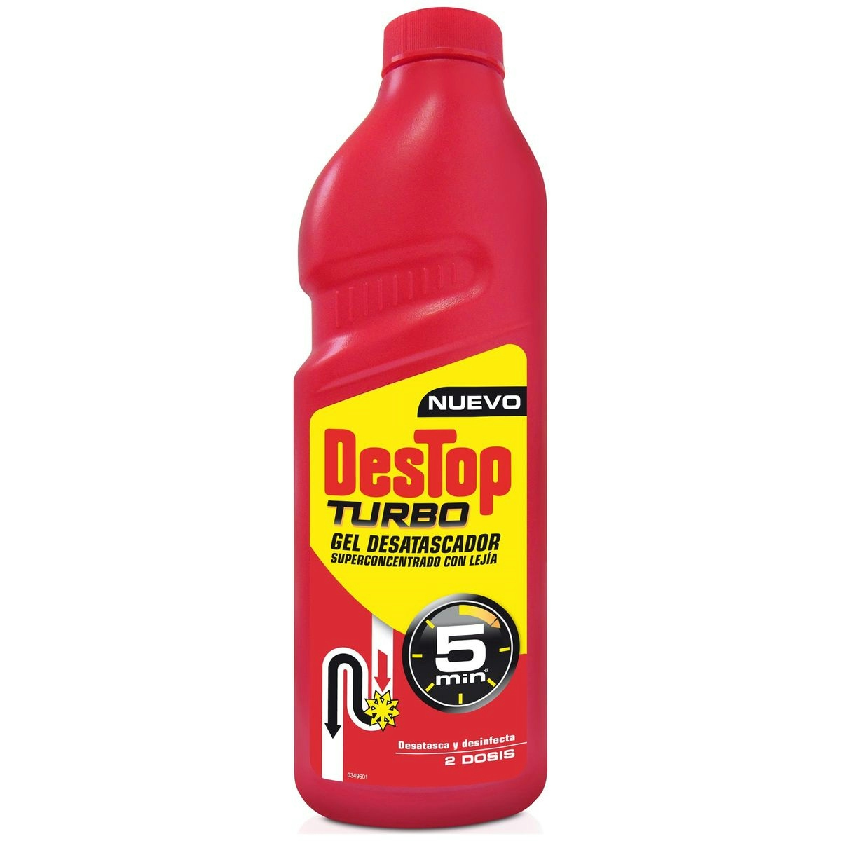 Gel Desatascador Turbo DesTop 1 Lt Gel Desatascador Turbo DesTop 1 Lt 0