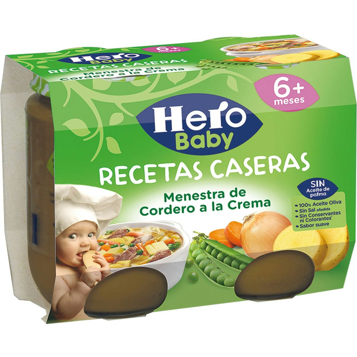 Tarrito receta casera HERO 2x190 gr