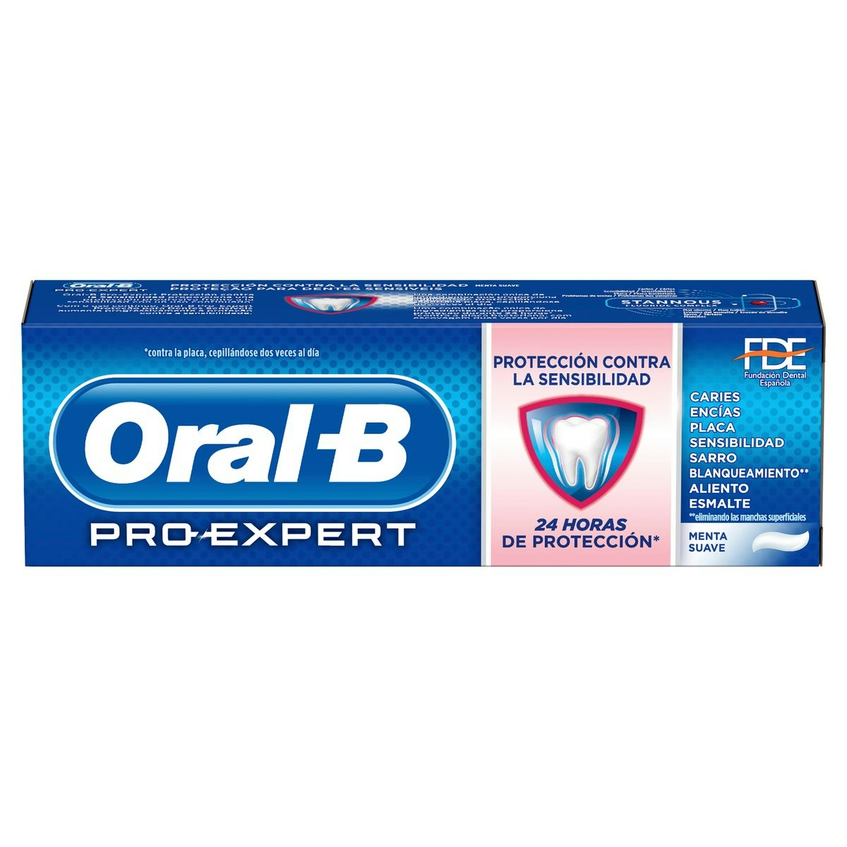 Dentífrico dientes sensibles ORAL B Pro-Expert menta suave 75 ml