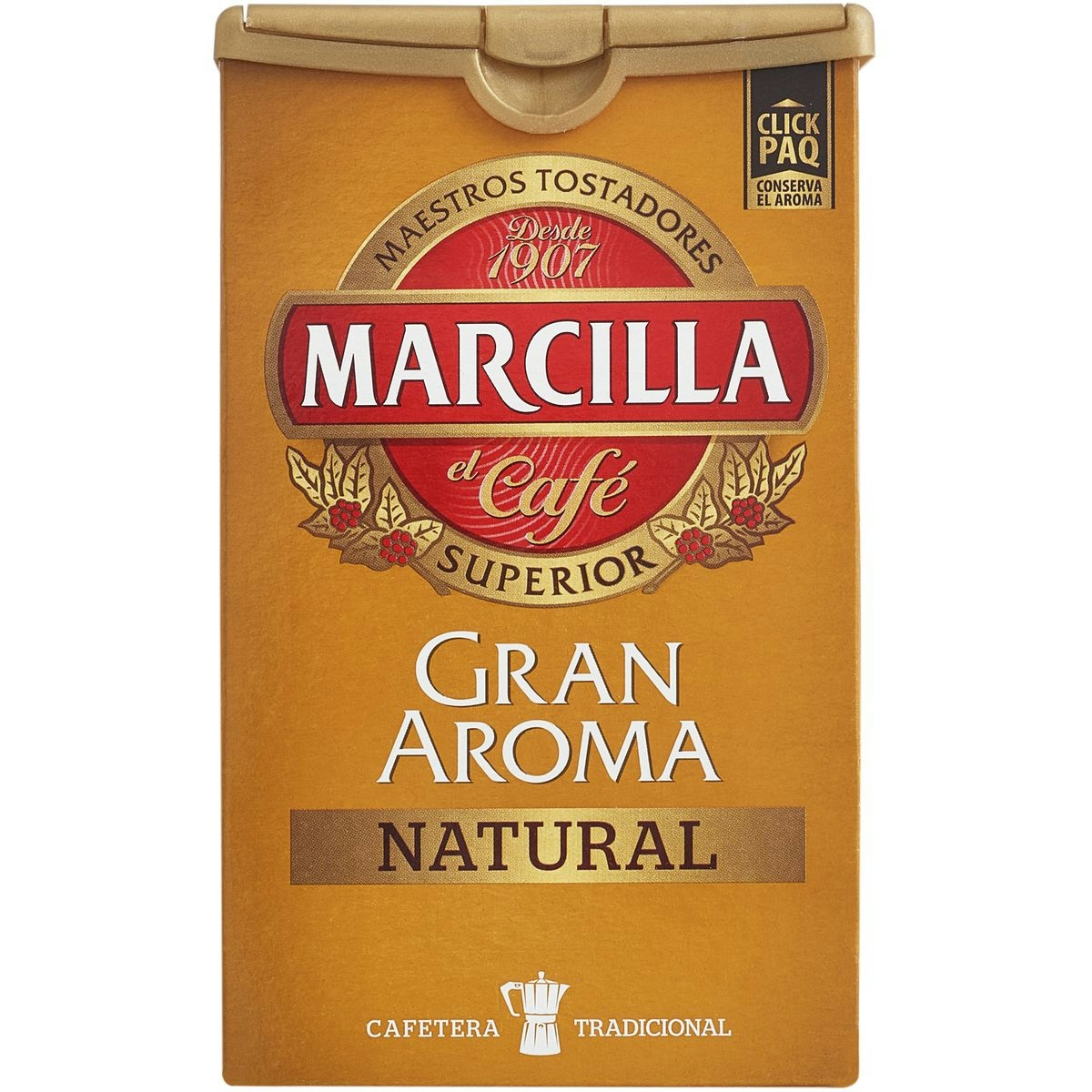 Café molido MARCILLA natural gran aroma paquete 250 gr