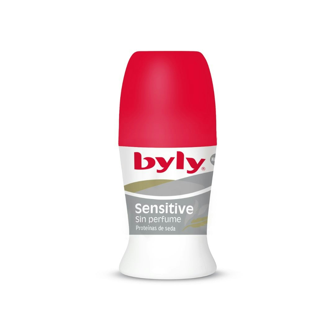Desodorante sesitive sin perfume BYLY roll on 50 ml