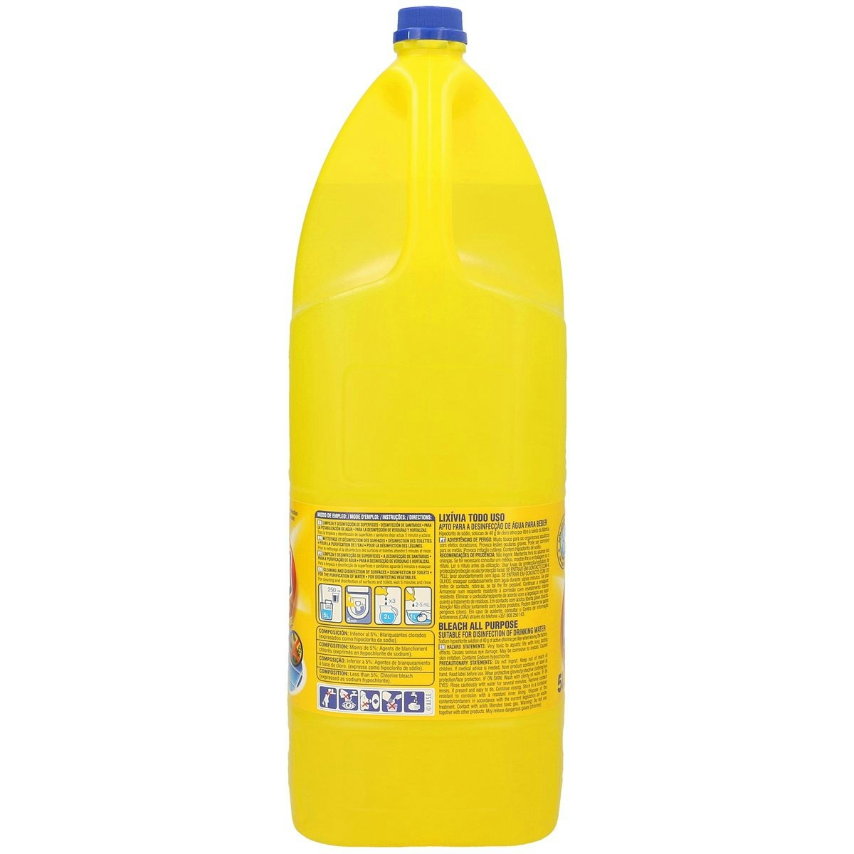 Lejía CLOROMAX botella 5 lt