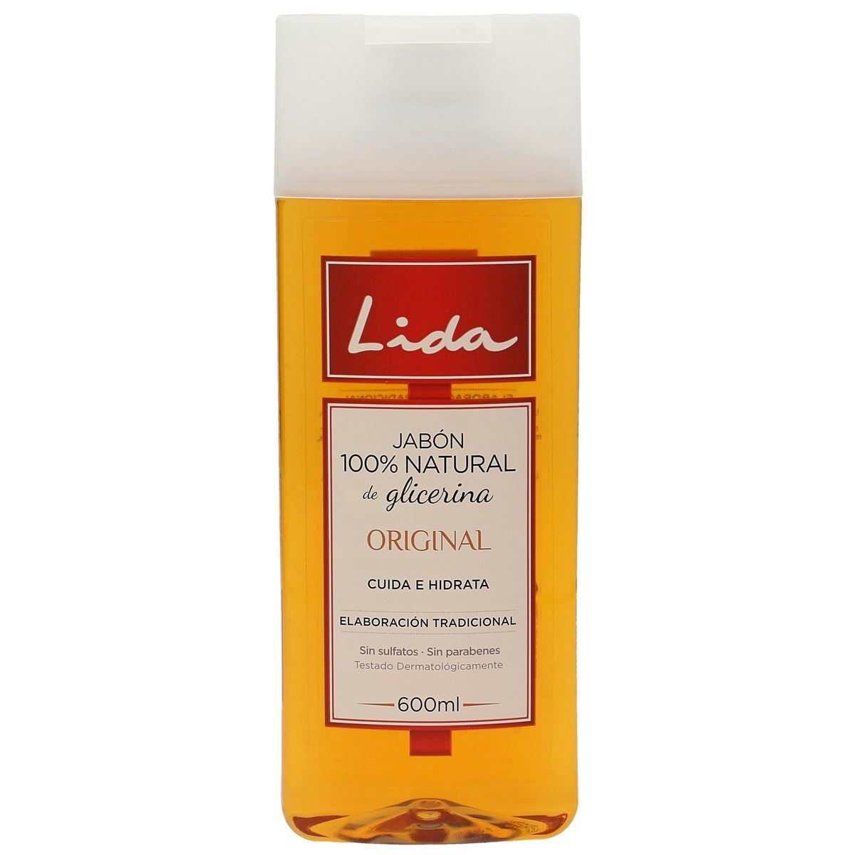 Jabón de manos con Glicerina natural de LIDA 600 ml