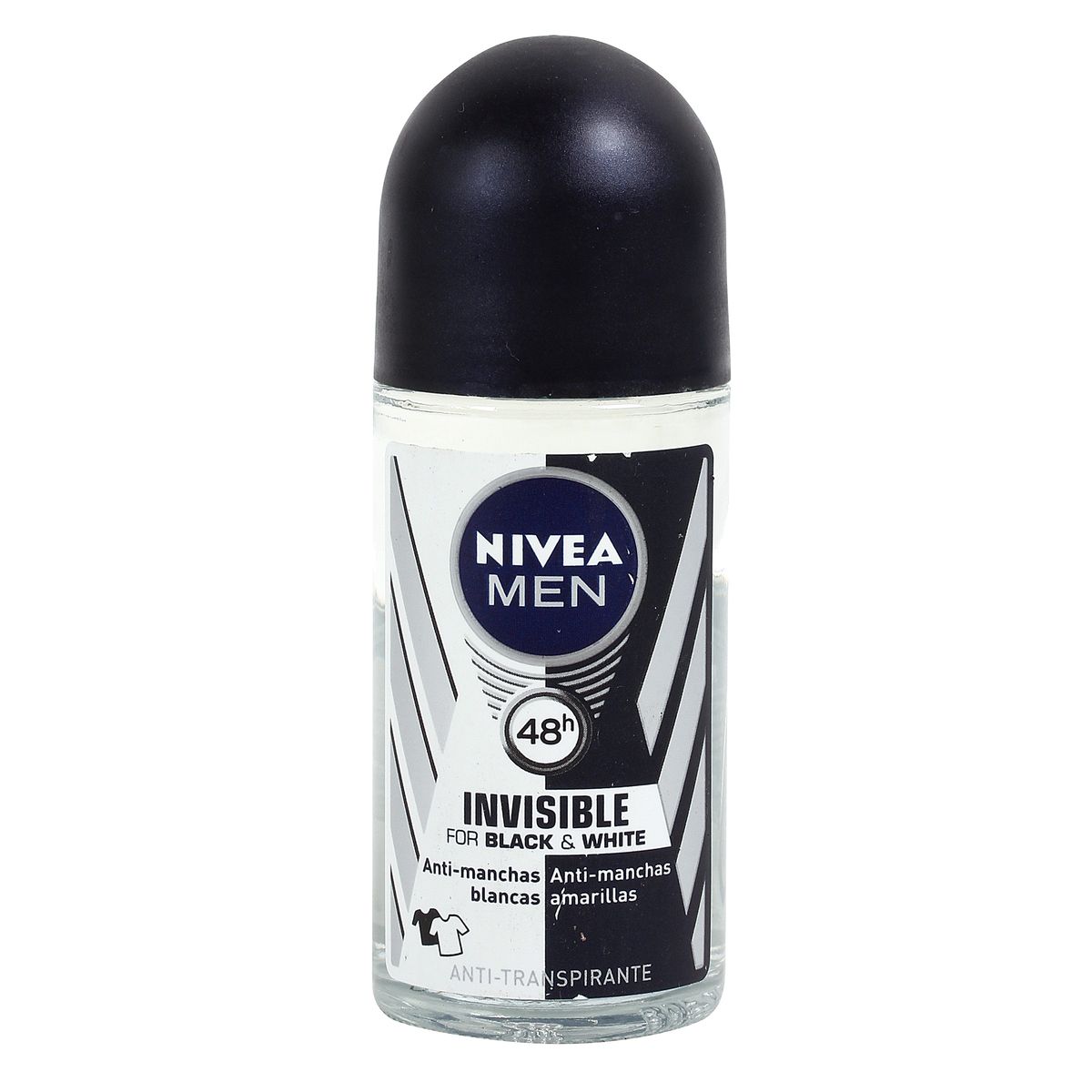 Imagen de Men Desodorante Invisible Nivea For Black & White Roll On 50Ml