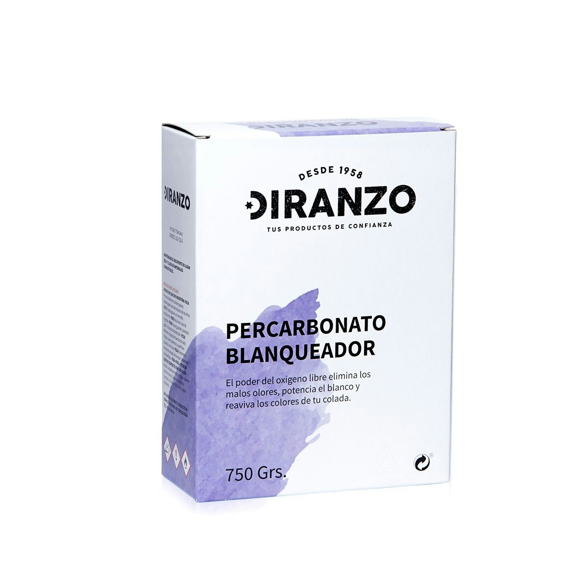 Percarbonato blanqueador DIRANZO caja 750 gr