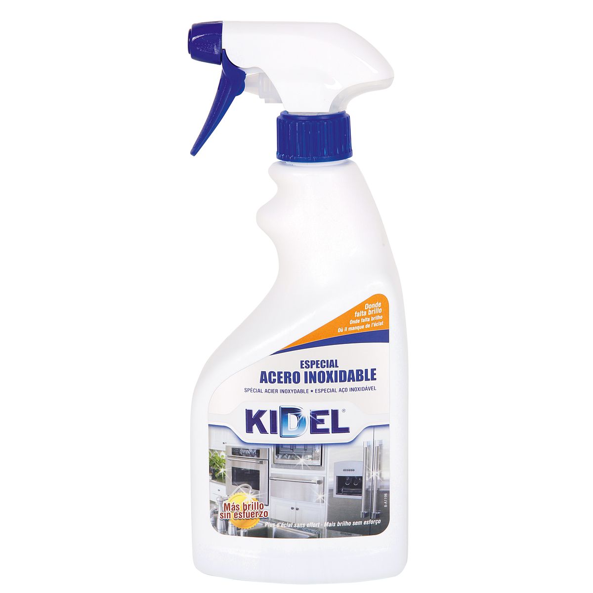 Imagen de Limpiador Especial Kidel Acero Inoxidable Pistola 500Ml