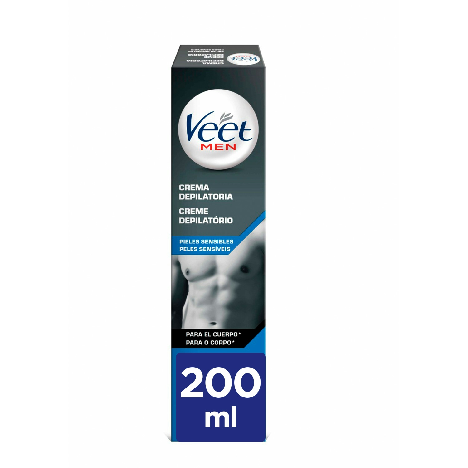 Crema Depilatoria Cuerpo Piel Sensible Veet Men 200Ml Crema Depilatoria Cuerpo Piel Sensible Veet Men 200Ml 0
