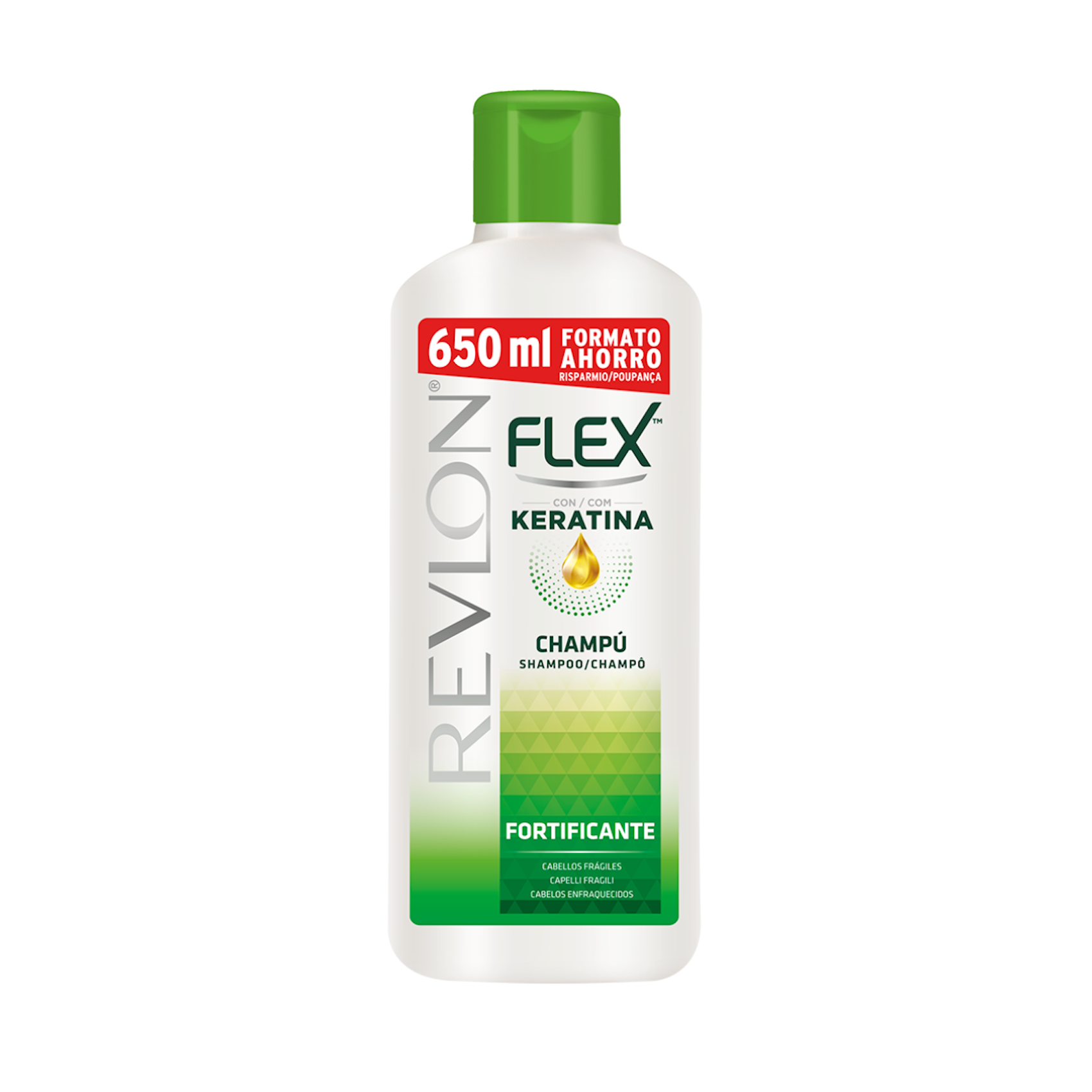 Champú fortificante keratina FLEX 650 ml