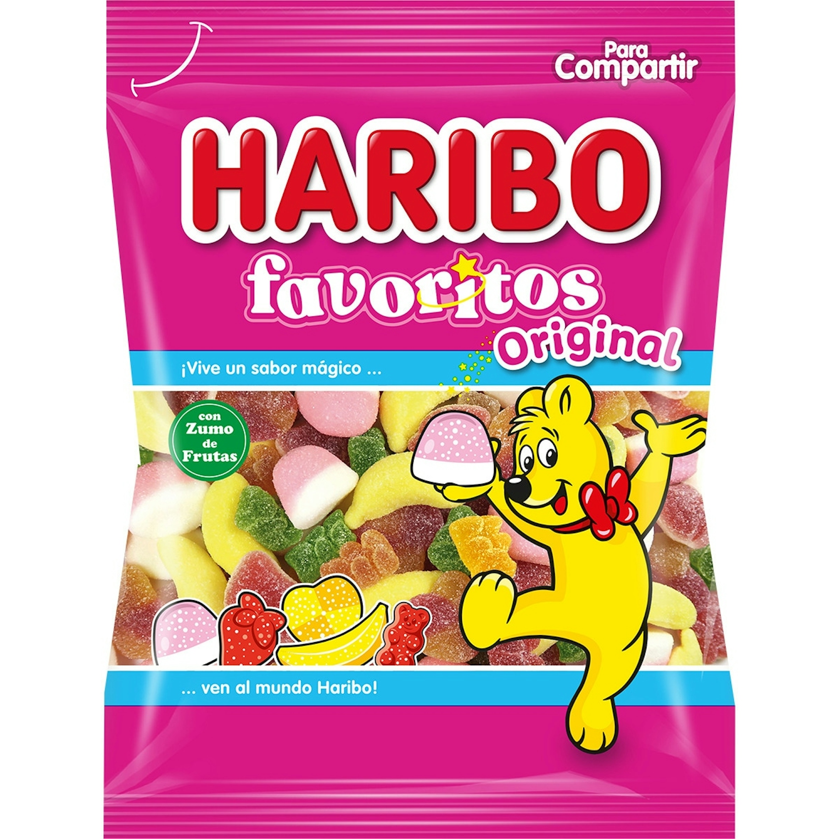 Gominolas azúcar favoritos Haribo 150 g 0