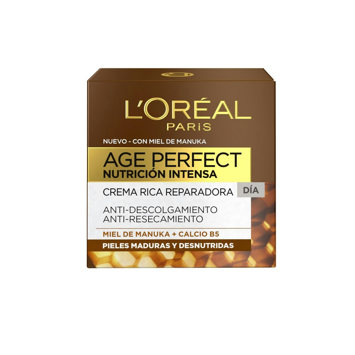 Crema facial  nutrición intensa de día L'ORÉAL Age perfect 50 ml