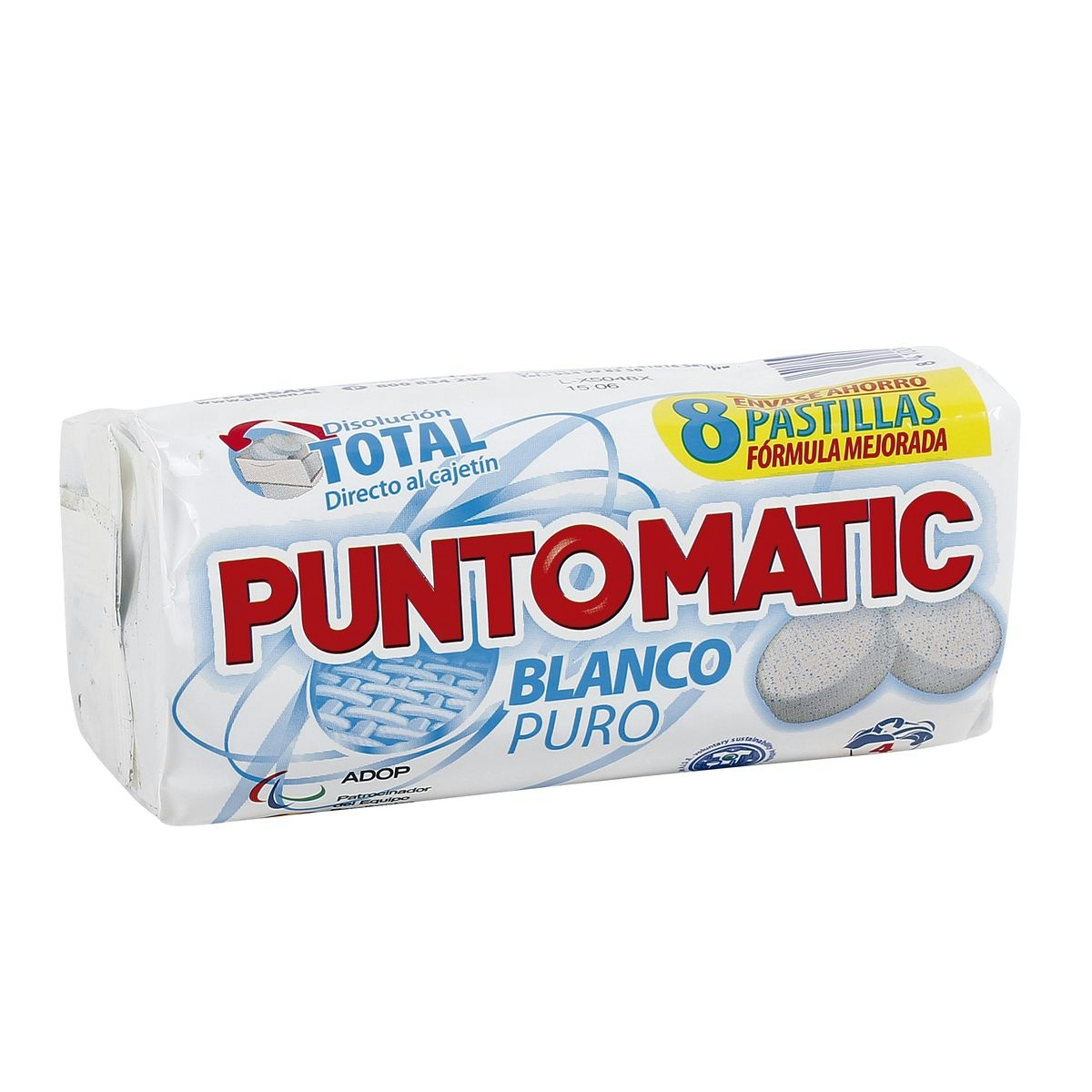 Detergente Máquina Puntomatic Blanco Puro Pastillas 4 Lv Detergente Máquina Puntomatic Blanco Puro Pastillas 4 Lv 0