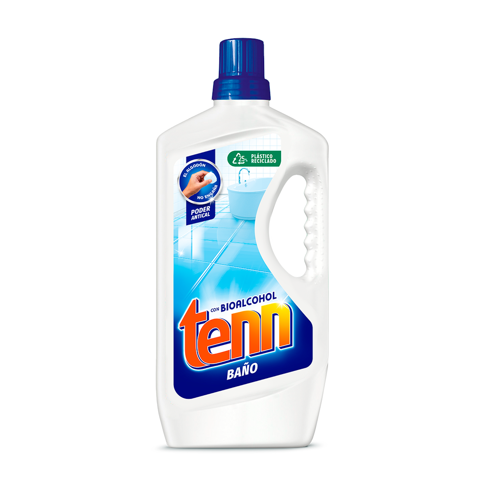 Limpiador baño TENN bioalcohol botella 1,3 lt