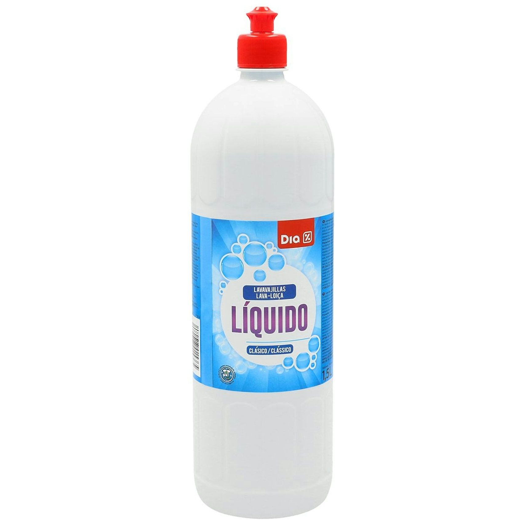 lavavajillas mano diluido DIA botella 1,5 lt 0