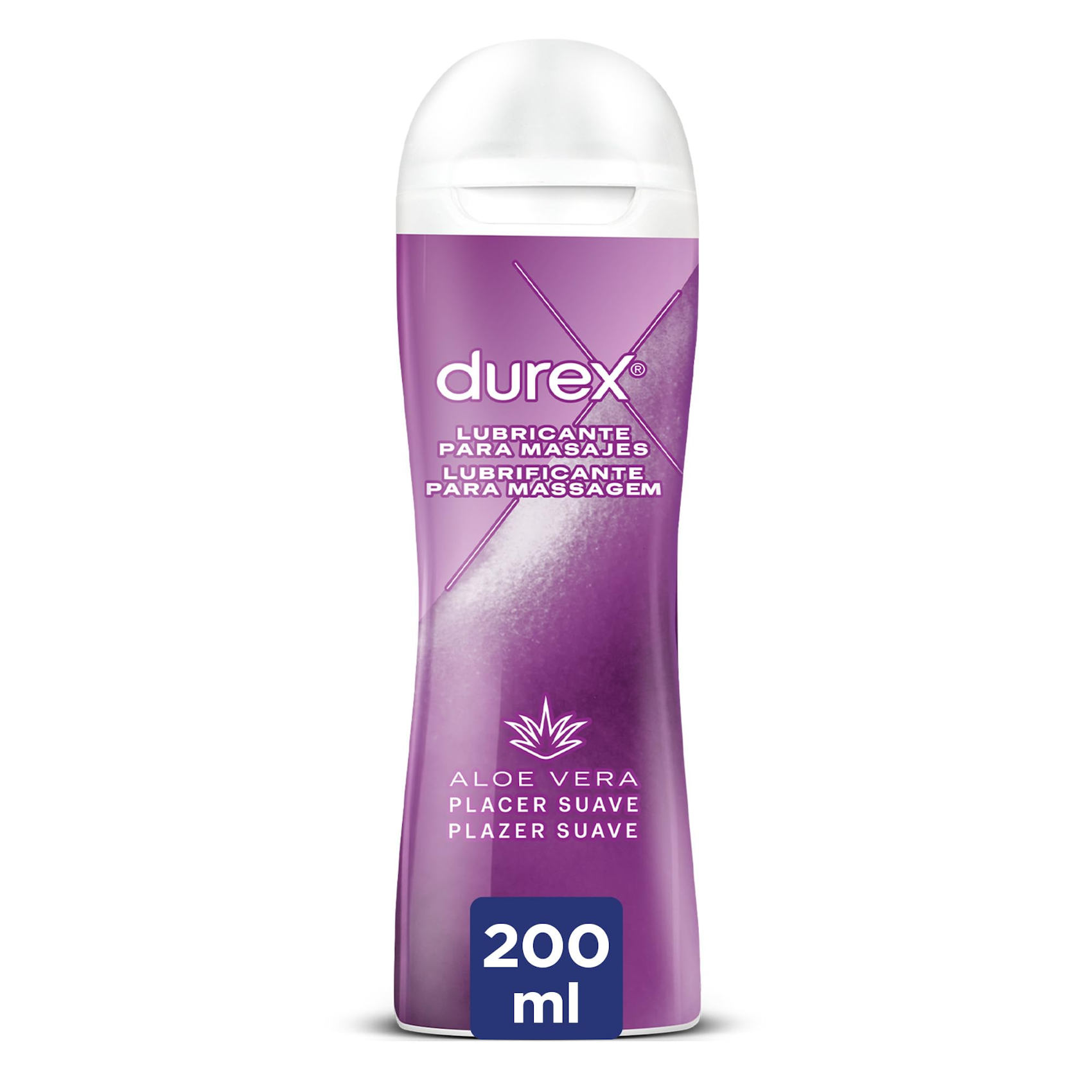 Masaje y lubricante íntimo DUREX play 2 en 1 aloe vera 200 ml 0