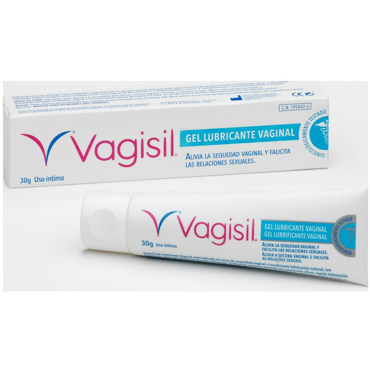 Gel hidratante VAGISIL vaginal tubo 30 ml