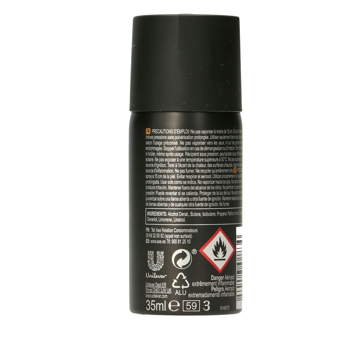 Desodorante en aerosol AXE Dark Temptation 35 ml