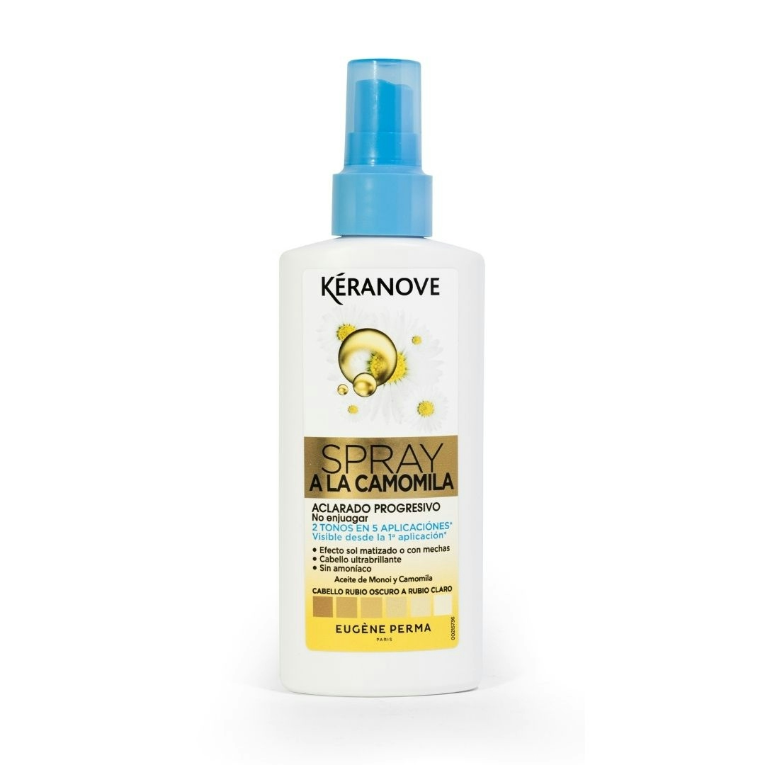 Spray capilar KERANOVE camonila aclara el cabello spray 125 ml