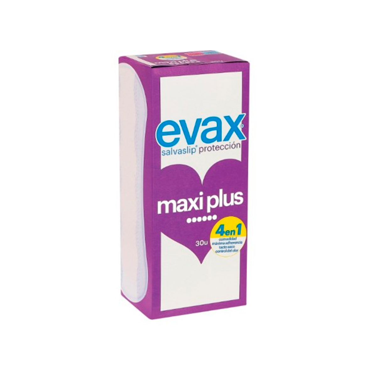 Imagen de Protegeslips Evax Maxi Plus Caja 30 Uds
