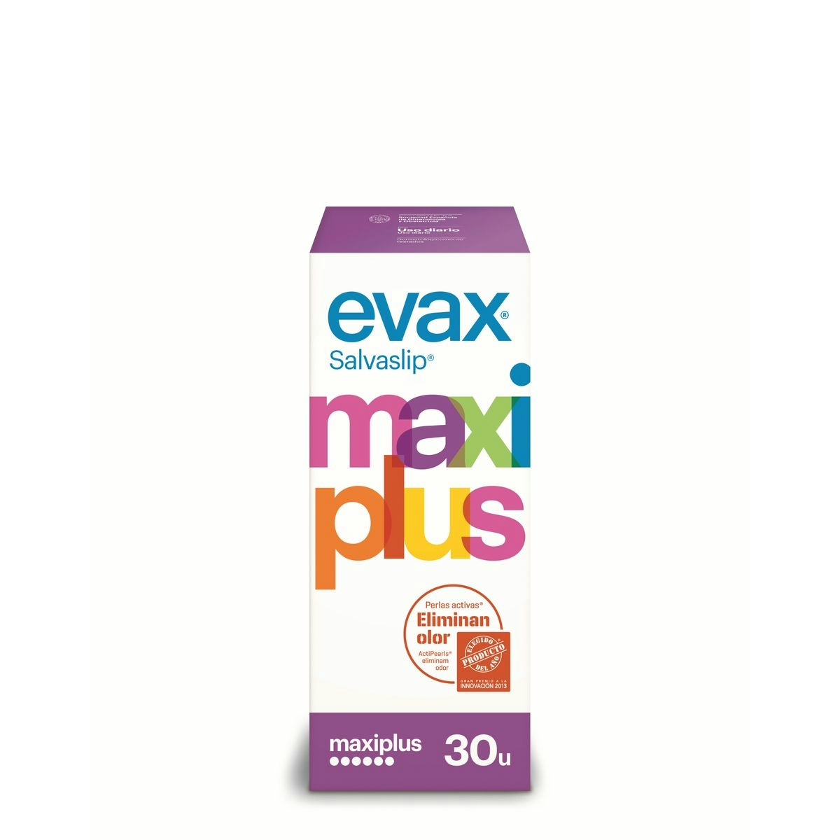 Protege slips EVAX maxi plus caja 30 uds