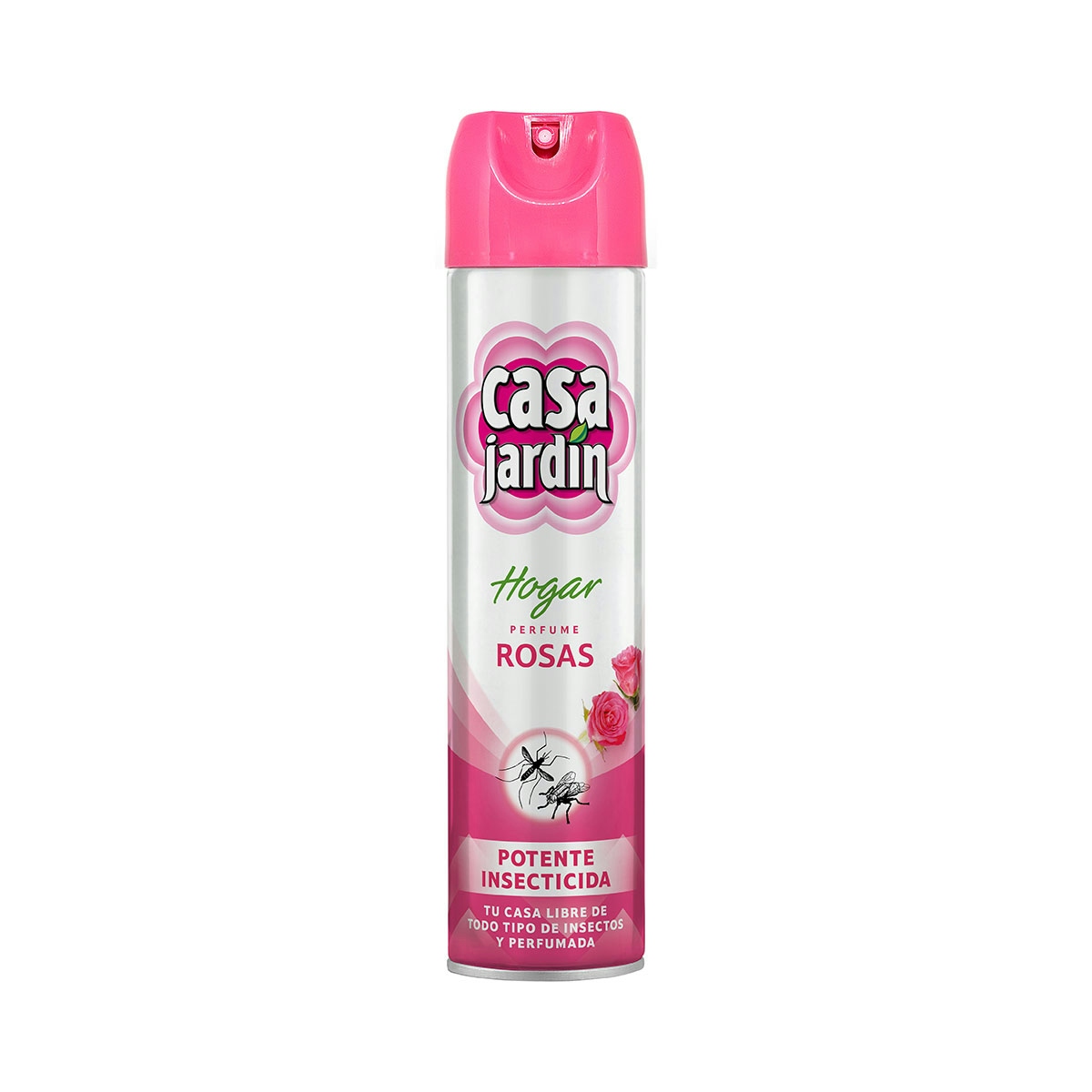 Insecticida hogar CASA JARDÍN aroma rosas spray 750 ml