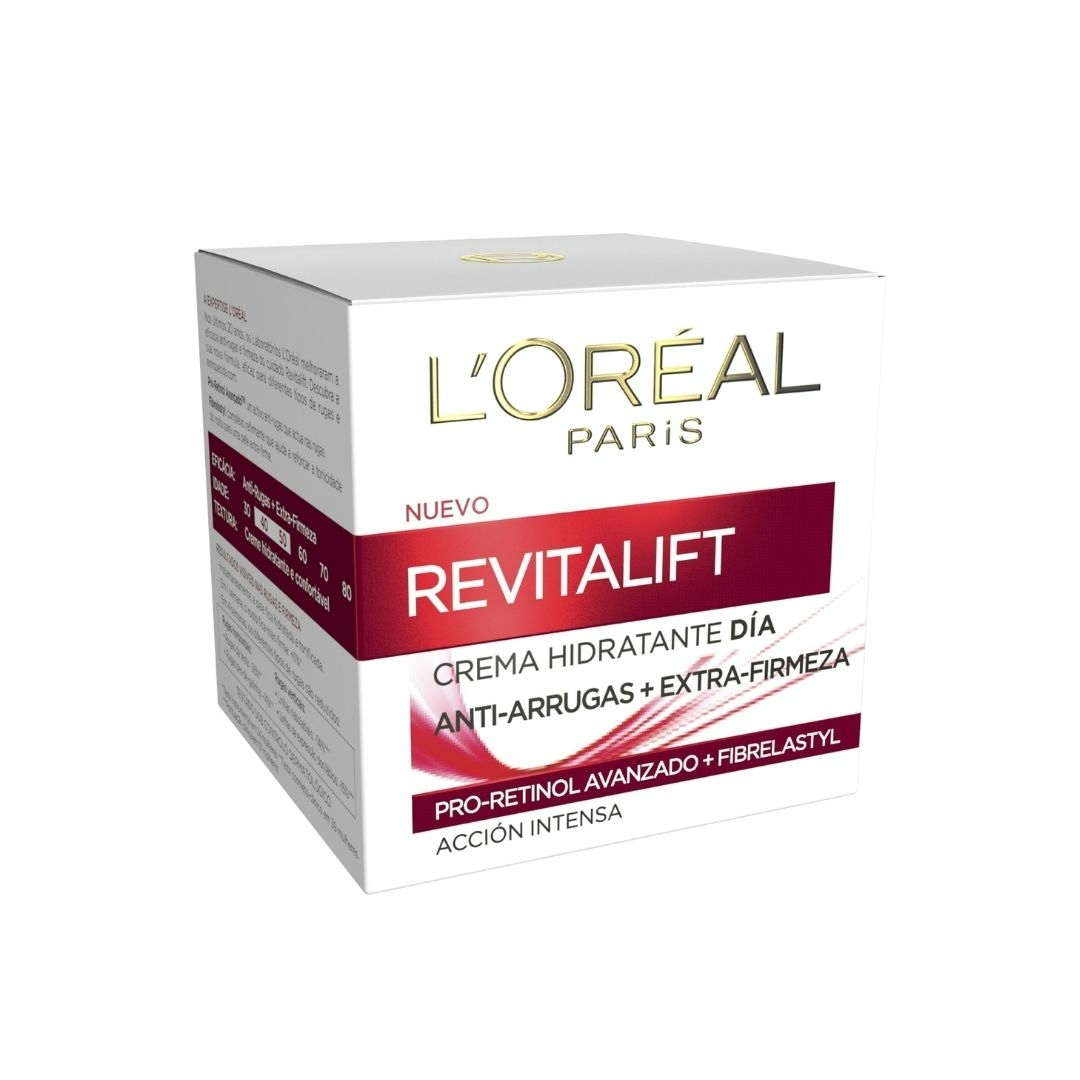 Crema de día antiarrugas L'ORÉAL con pro-retinol tarro 50 ml