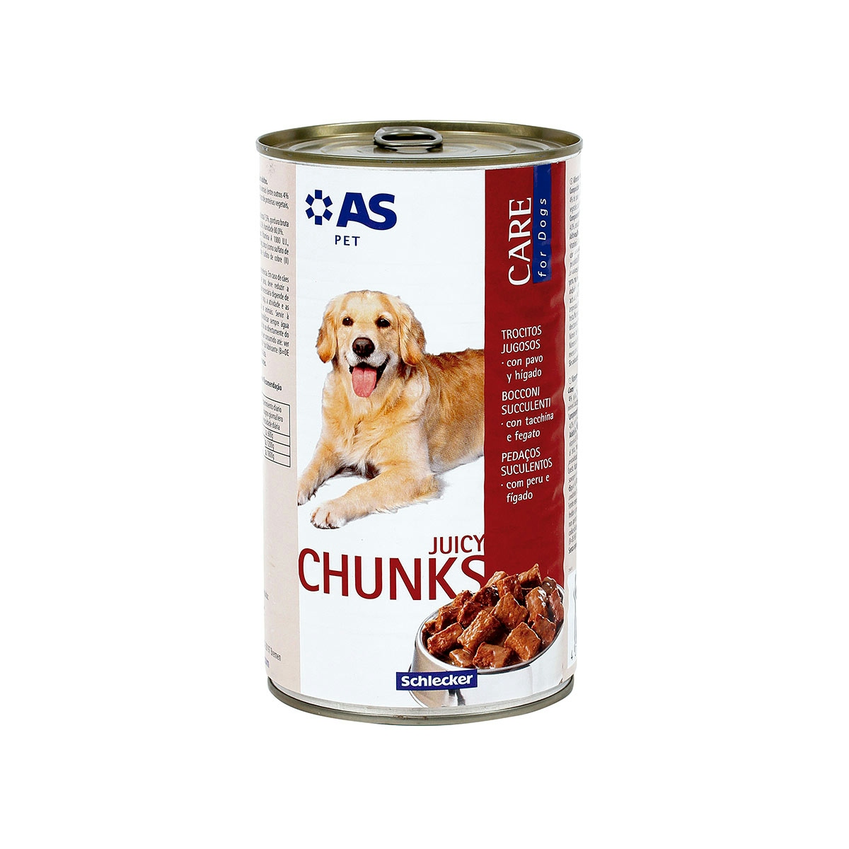 Alimento para perros pavo/hígado AS 1240 g
