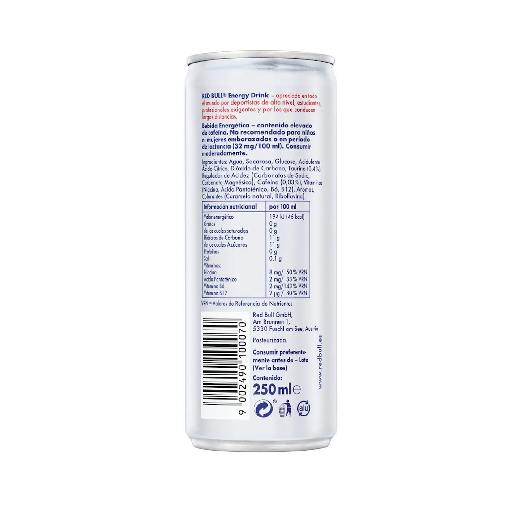 Red Bull 25 Cl