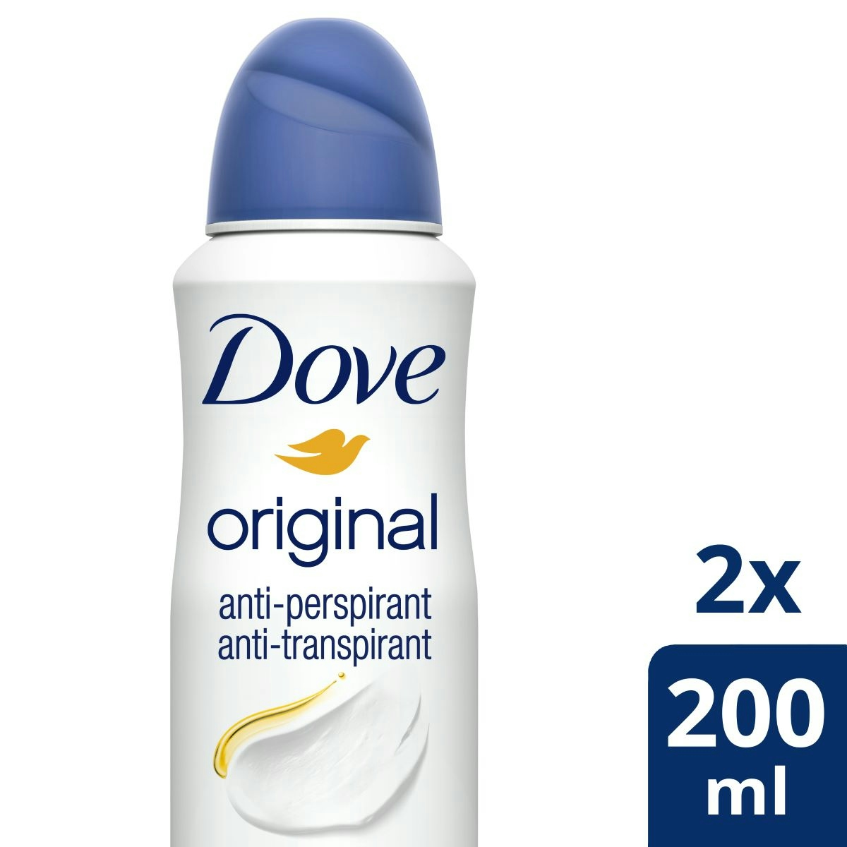 Desodorante Spray Original Dove 2 X 200 ml