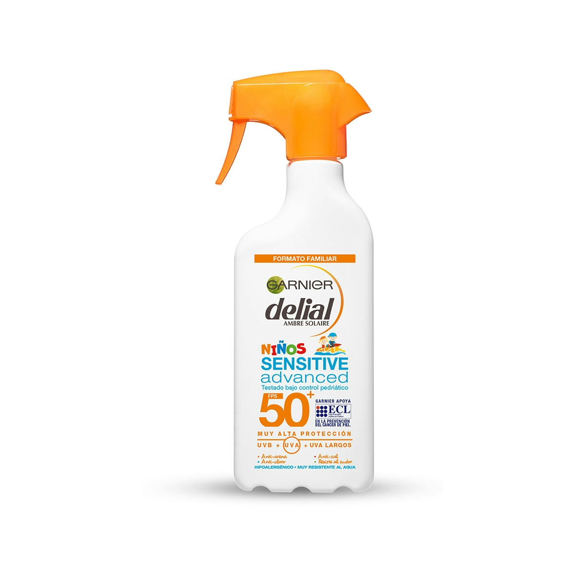 Hidratante spf 50+ DELIAL para niños spray 300 ml