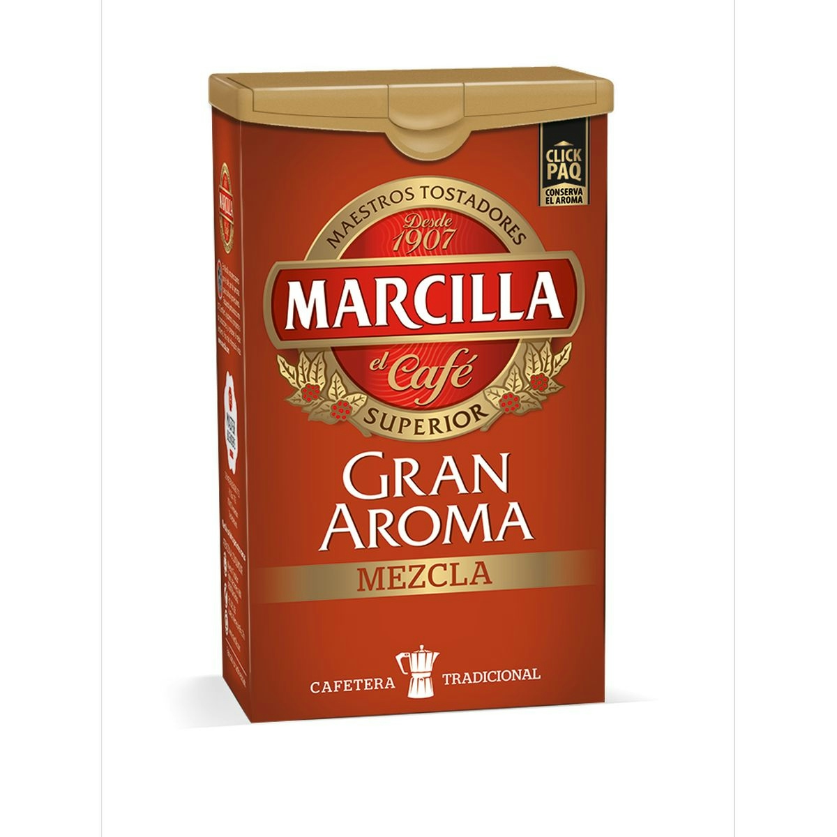 Café molido MARCILLA mezcla gran aroma paquete 250 gr