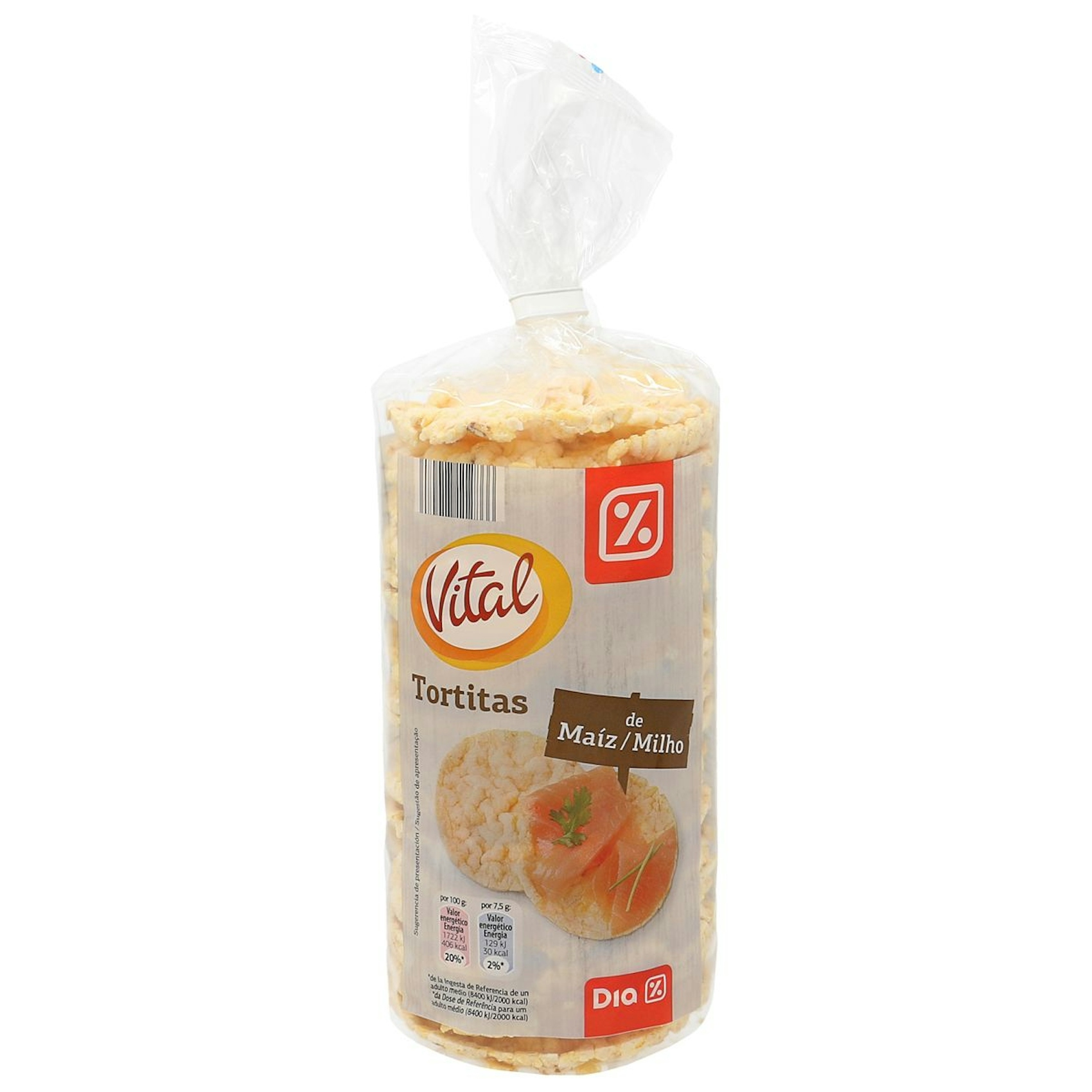 Tortitas de maíz DIA bolsa 130 gr