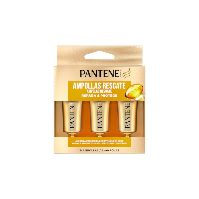 Ampollas Rescate Repara & Protege Pantene Pro-V 45Ml