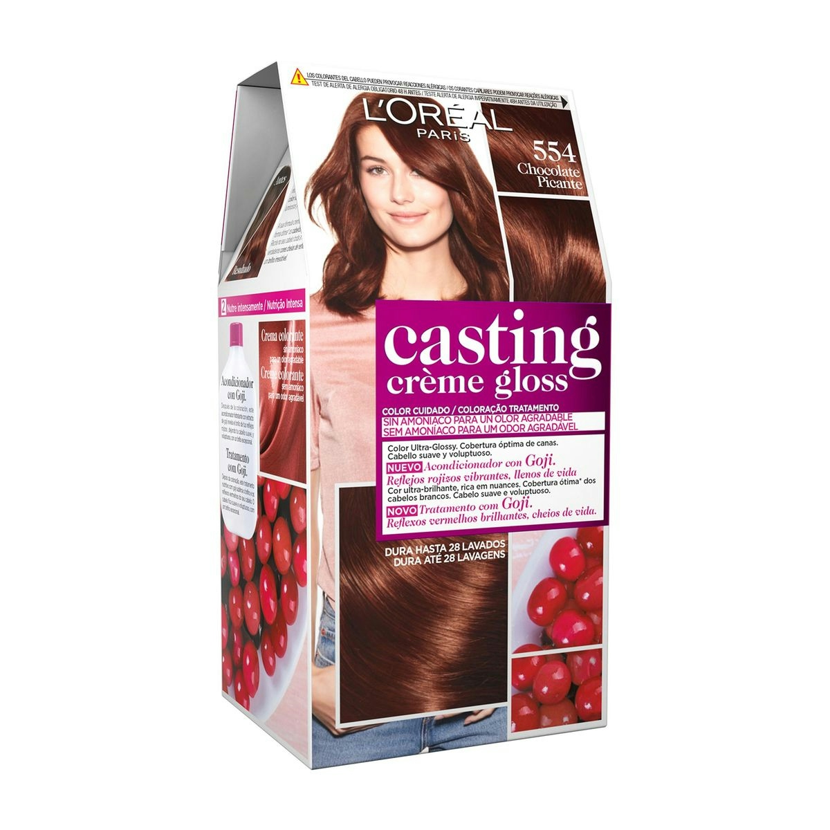 Tinte Chocolate picante N554 CASTING CREME 1 ud