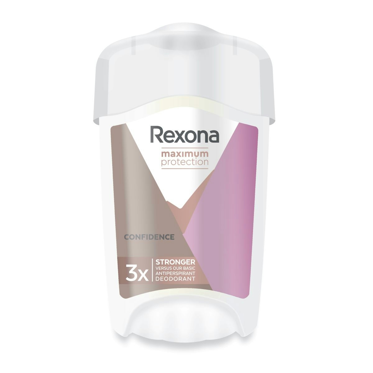 Crema desodorante REXONA maximum protection confidence 45 ml