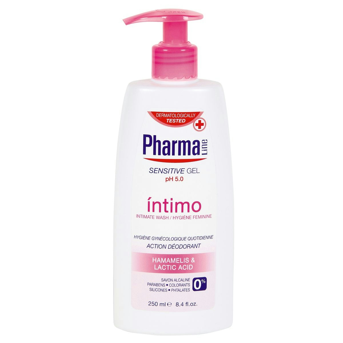Gel Íntimo Pharmaline Sensitive Doseador 250Ml Gel Íntimo Pharmaline Sensitive Doseador 250Ml 0