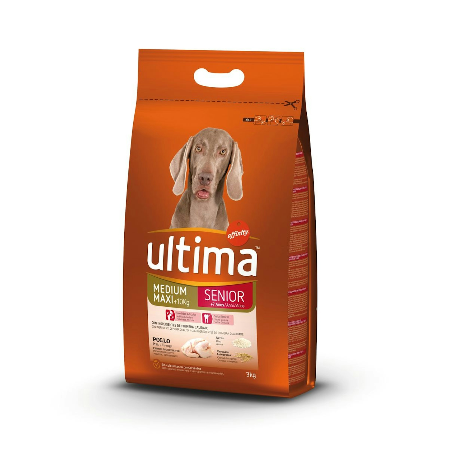 Alimento Perros Senior Ultima Bolsa 3Kg 0