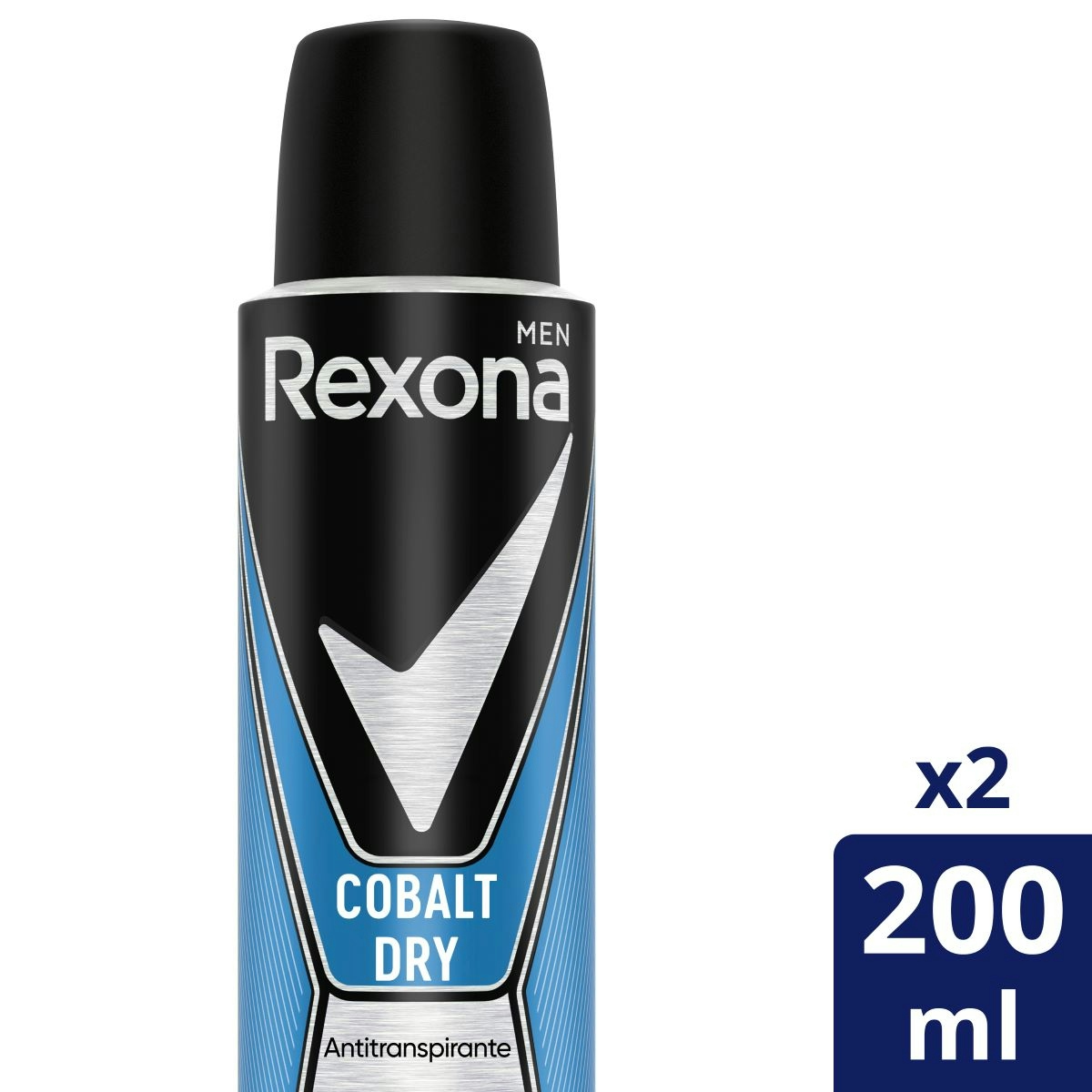 Desodorante Spray Men Cobalt Rexona 2 X 200 ml