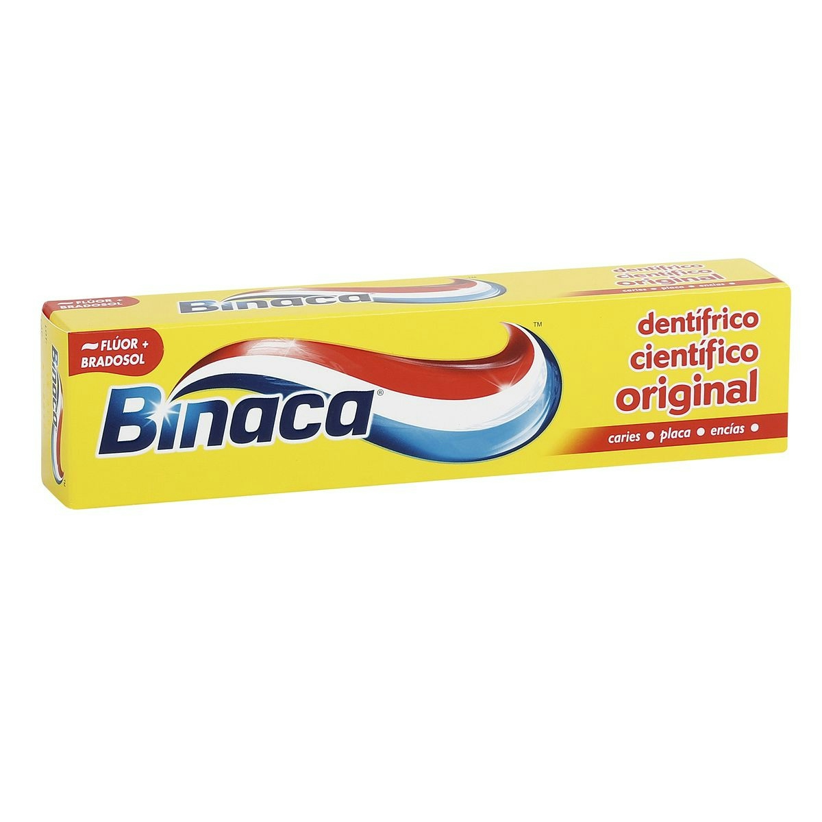 Pasta dentífrica BINACA original tubo 75 ml